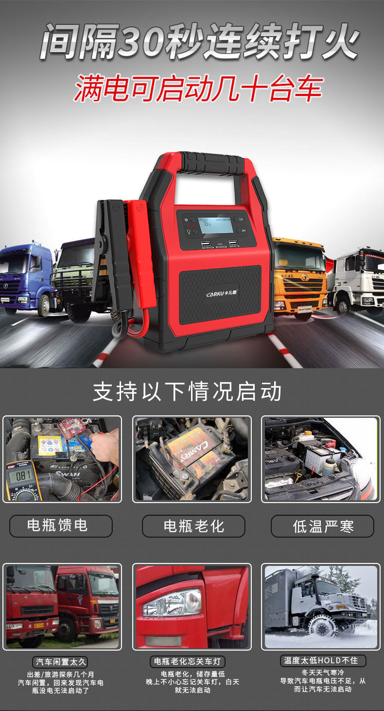 汽（qì）車應急啟（qǐ）動電源